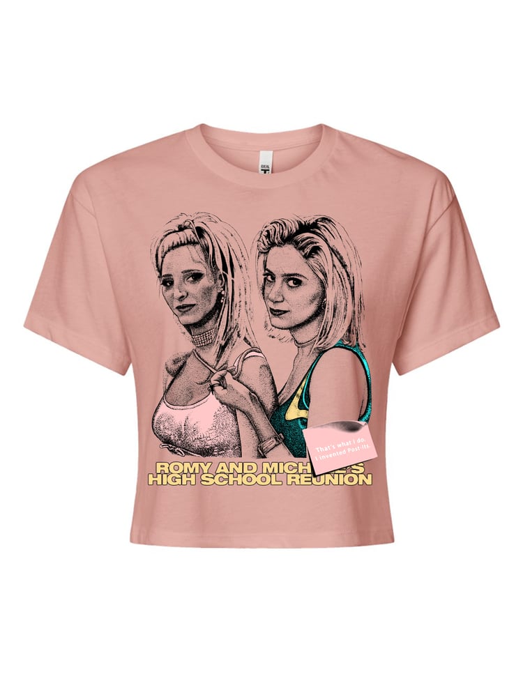 Image of ROMY AND MICHELE - CROP - DESERT PINK *PRE-ORDER*