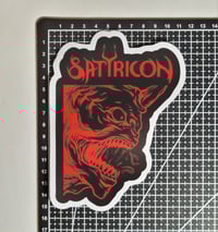 Image 2 of Large Satyricon Weatherproof Matte Vinyl Vehicle Decal/Sticker
