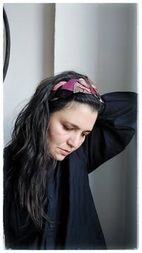 Image 14 of Cerchietto per i capelli artigianale in pelle FOLIAGE HEADBAND - Romanza
