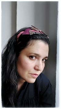 Image 22 of Cerchietto per i capelli artigianale in pelle FOLIAGE HEADBAND - Romanza