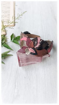 Image 3 of Cerchietto per i capelli artigianale in pelle FOLIAGE HEADBAND - Romanza