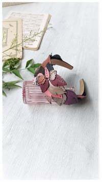 Image 23 of Cerchietto per i capelli artigianale in pelle FOLIAGE HEADBAND - Romanza