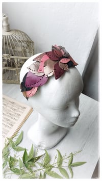 Image 5 of Cerchietto per i capelli artigianale in pelle FOLIAGE HEADBAND - Romanza
