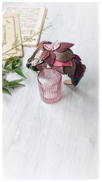 Image 20 of Cerchietto per i capelli artigianale in pelle FOLIAGE HEADBAND - Romanza
