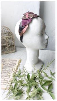 Image 12 of Cerchietto per i capelli artigianale in pelle FOLIAGE HEADBAND - Romanza