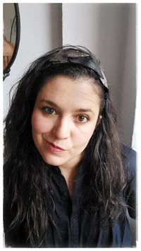 Image 7 of Cerchietto per i capelli artigianale in pelle FOLIAGE HEADBAND - Sogno