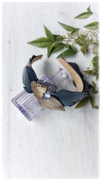 Image 8 of Cerchietto per i capelli artigianale in pelle FOLIAGE HEADBAND - Sogno