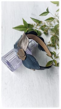 Image 2 of Cerchietto per i capelli artigianale in pelle FOLIAGE HEADBAND - Sogno