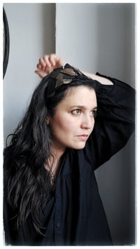 Image 6 of Cerchietto per i capelli artigianale in pelle FOLIAGE HEADBAND - Spleen