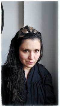 Image 7 of Cerchietto per i capelli artigianale in pelle FOLIAGE HEADBAND - Spleen