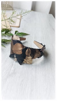 Image 15 of Cerchietto per i capelli artigianale in pelle FOLIAGE HEADBAND - Spleen