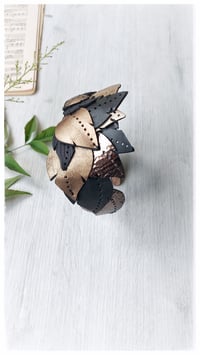 Image 10 of Cerchietto per i capelli artigianale in pelle FOLIAGE HEADBAND - Spleen
