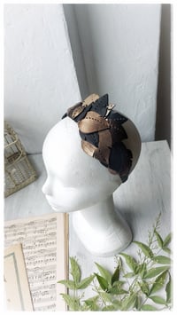 Image 11 of Cerchietto per i capelli artigianale in pelle FOLIAGE HEADBAND - Spleen