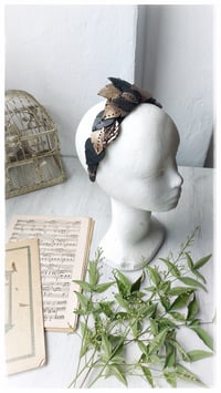 Image 18 of Cerchietto per i capelli artigianale in pelle FOLIAGE HEADBAND - Spleen
