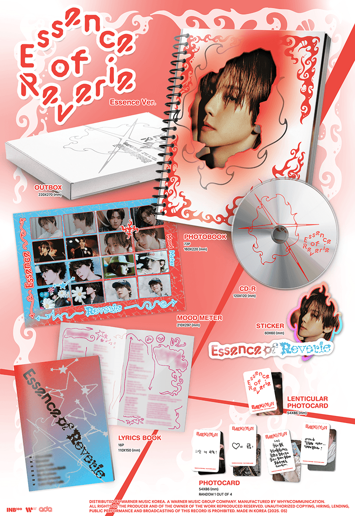Image of [PRE-ORDER] Baekhyun ‘Essence of Reverie’ Photobook