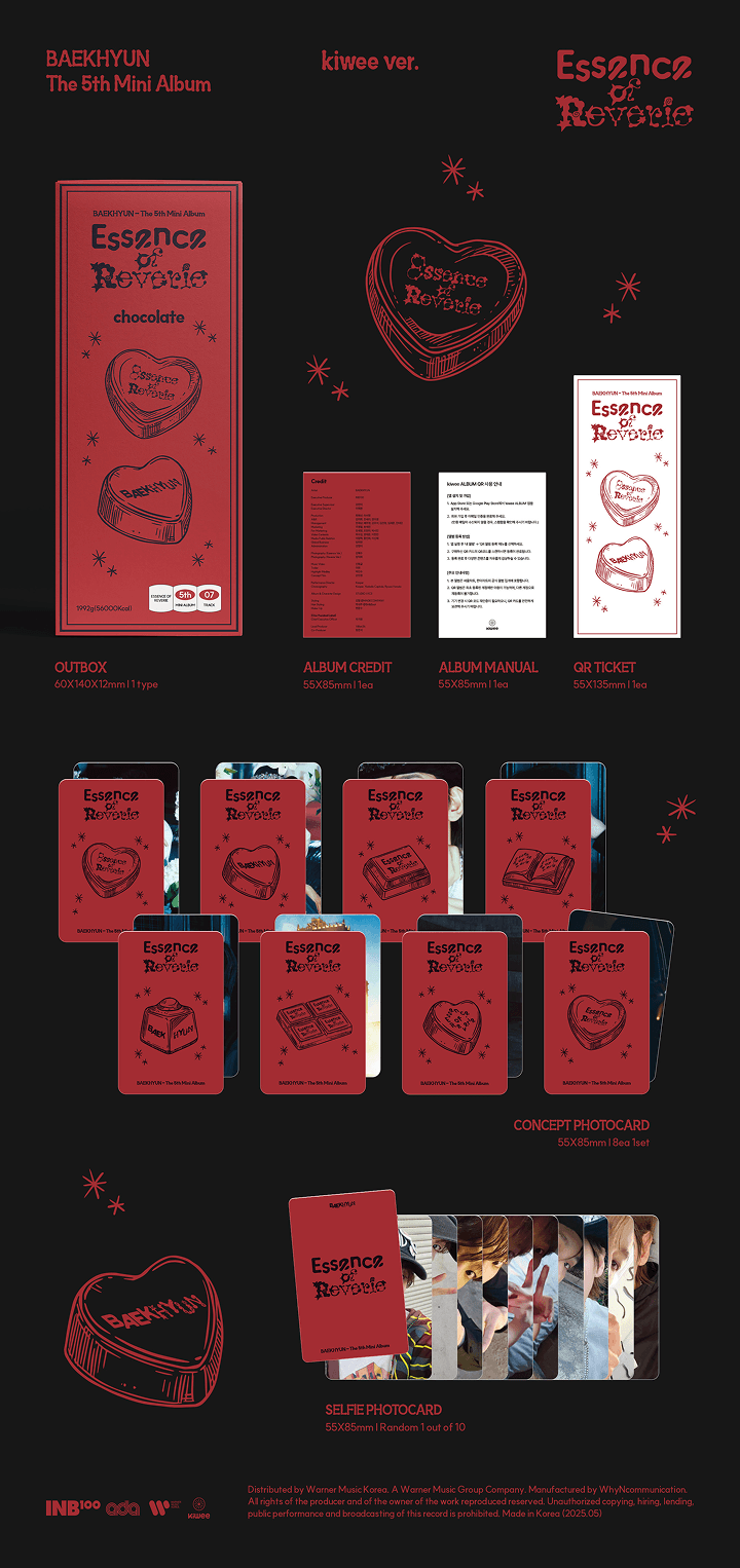 Image of [PRE-ORDER] Baekhyun ‘Essence of Reverie’ [Platform Album] (kiwee ver.)