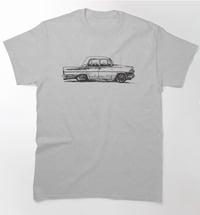Image 1 of Gray T-Shirt Hand Drawn design EH Holden Premier 