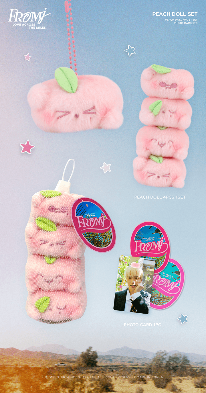 Image of [PRE-ORDER] Jaehyun Peach Doll Set