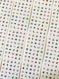 Image 1 of Mini mini stickers sheet 