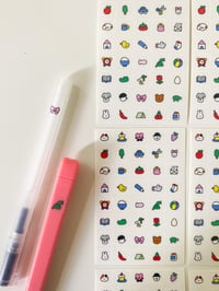 Image 2 of Mini mini stickers sheet 