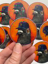Image 1 of Queens Pigeon Sticker