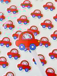 Image 2 of Souris en voiture sticker