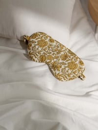 Image 1 of Sleep mask * Matilde * Ochre