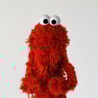 Image 2 of The MIKEY Critter Monster Puppet in Shag Orange