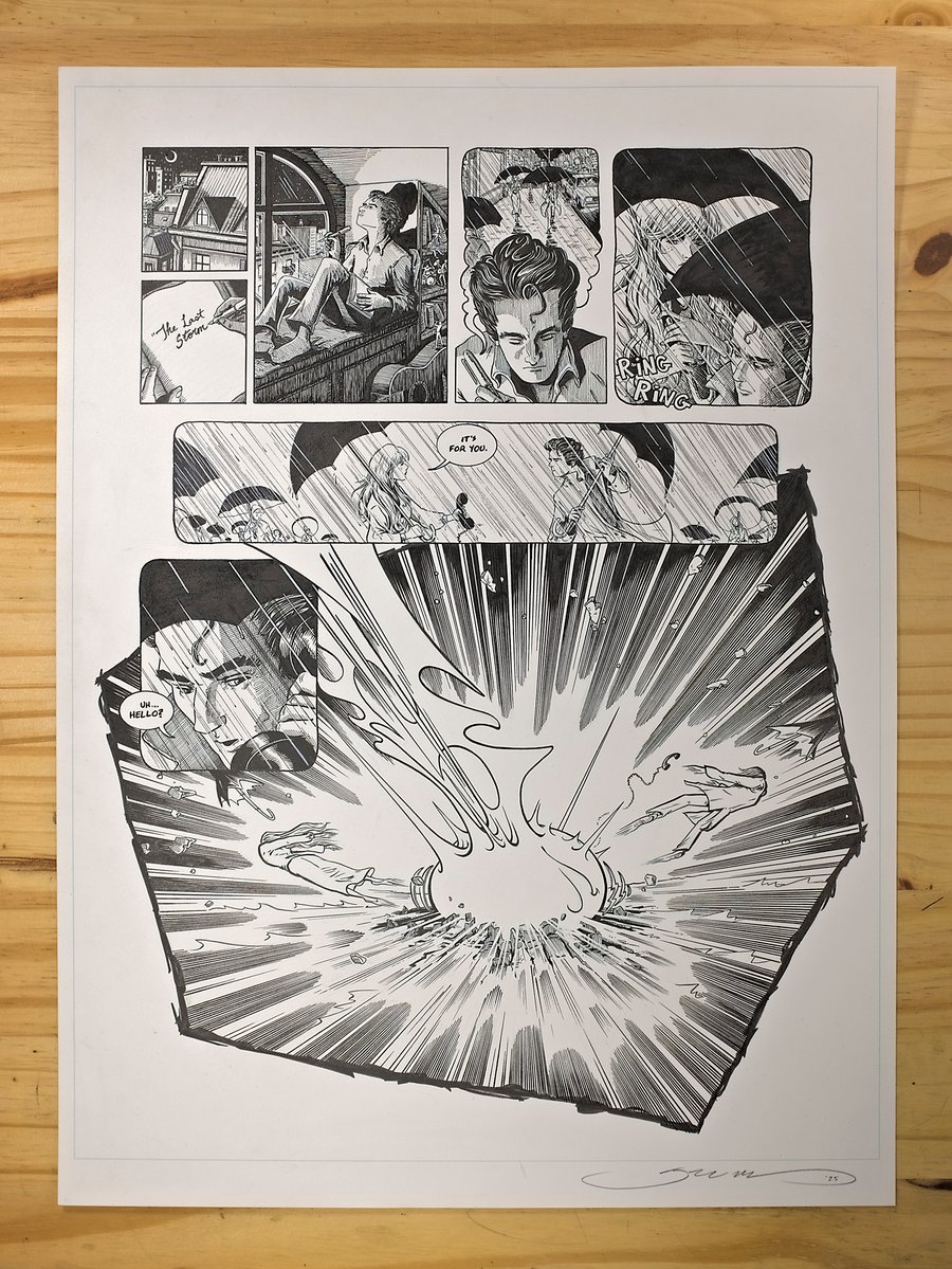 Image of Original Ink Drawing - 311 Irving TX '25