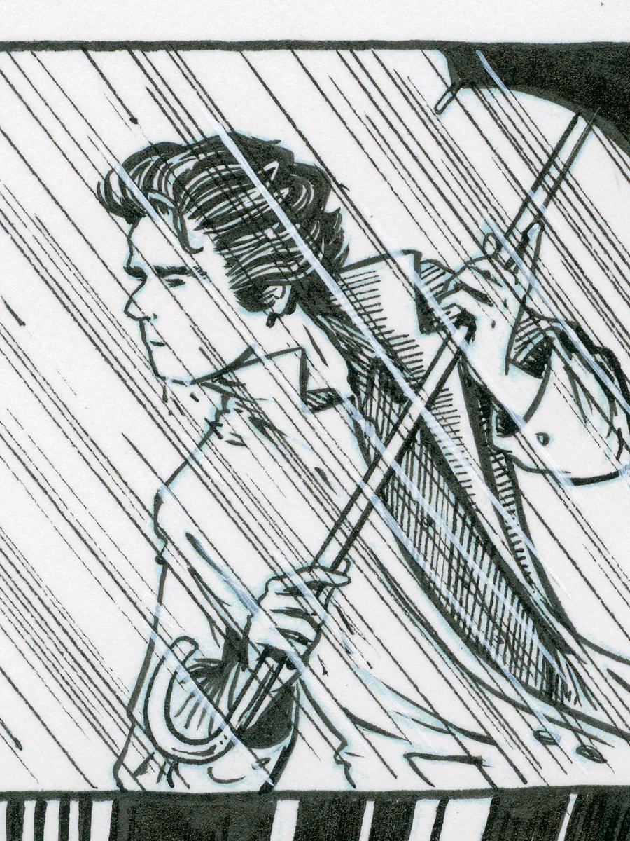 Image of Original Ink Drawing - 311 Irving TX '25