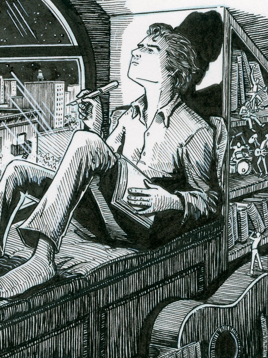 Image of Original Ink Drawing - 311 Irving TX '25