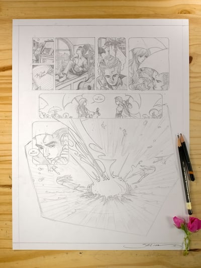 Image of Original Pencil Drawing - 311 Irving TX '25