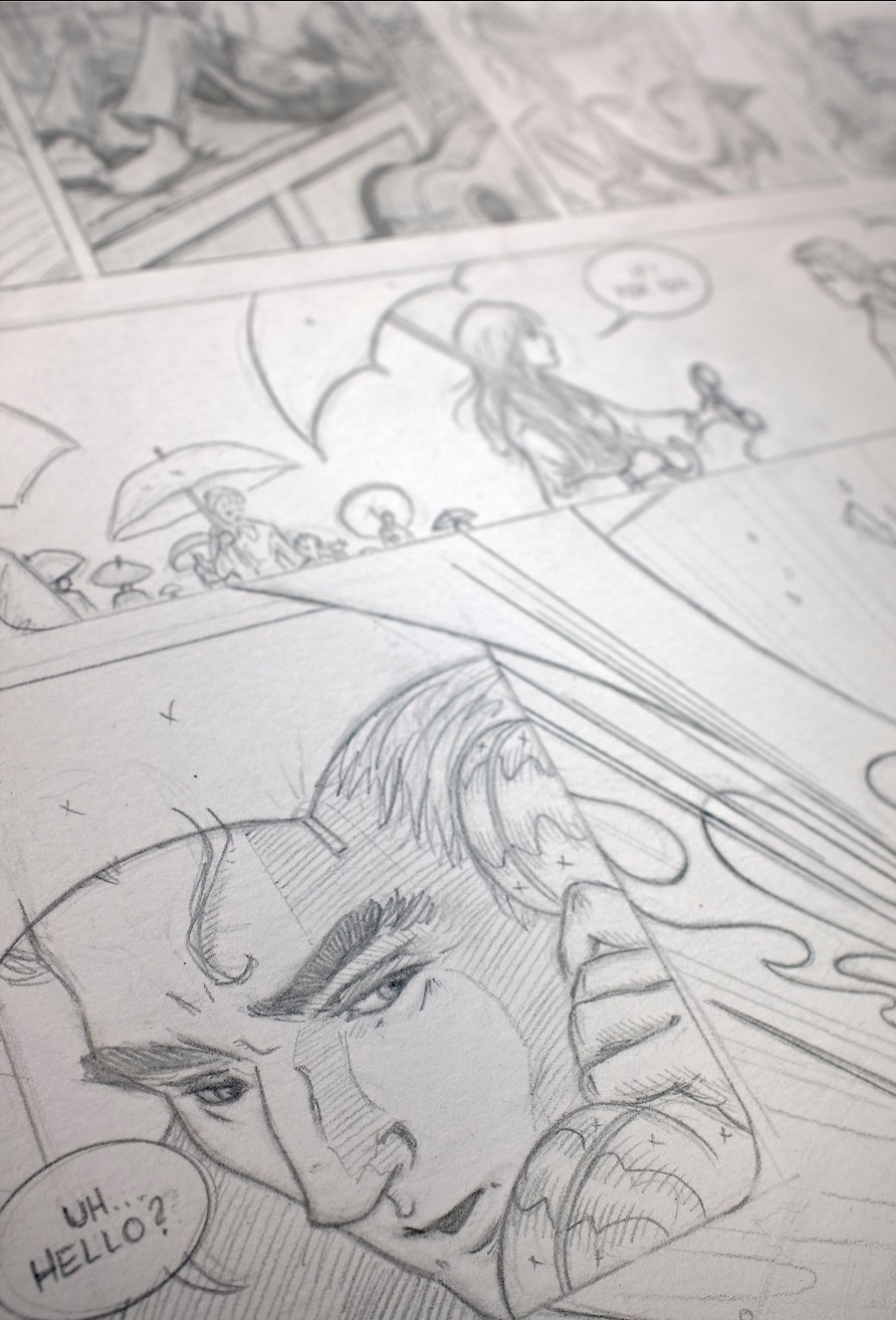 Image of Original Pencil Drawing - 311 Irving TX '25