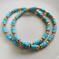 Image 1 of Howlite Stretch Bracelets