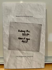 Beautiful/Anonymous Zine B&W