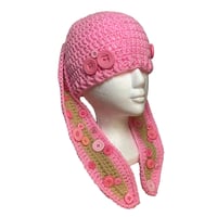 Image 4 of Pink Button Hat