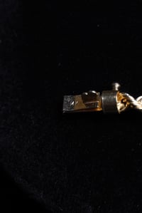 Image 2 of 14k Solid Gold Rope Necklace 