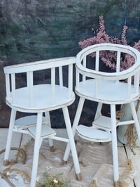 Image 2 of   Photo prop highchair  NEW !! White