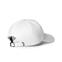 Image 4 of TOF Crown Dad Hat – White Edition (One Size Fits All)