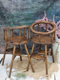 Image 2 of   Photo prop highchair  NEW !! Brown