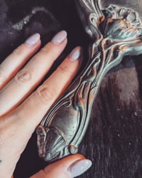 Image 4 of Tulip hand mirror