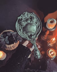 Image 1 of Tulip hand mirror