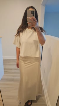 Image 4 of Analiese satin skirt
