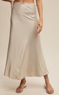 Image 1 of Analiese satin skirt