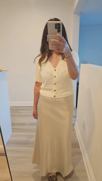 Image 2 of Analiese satin skirt