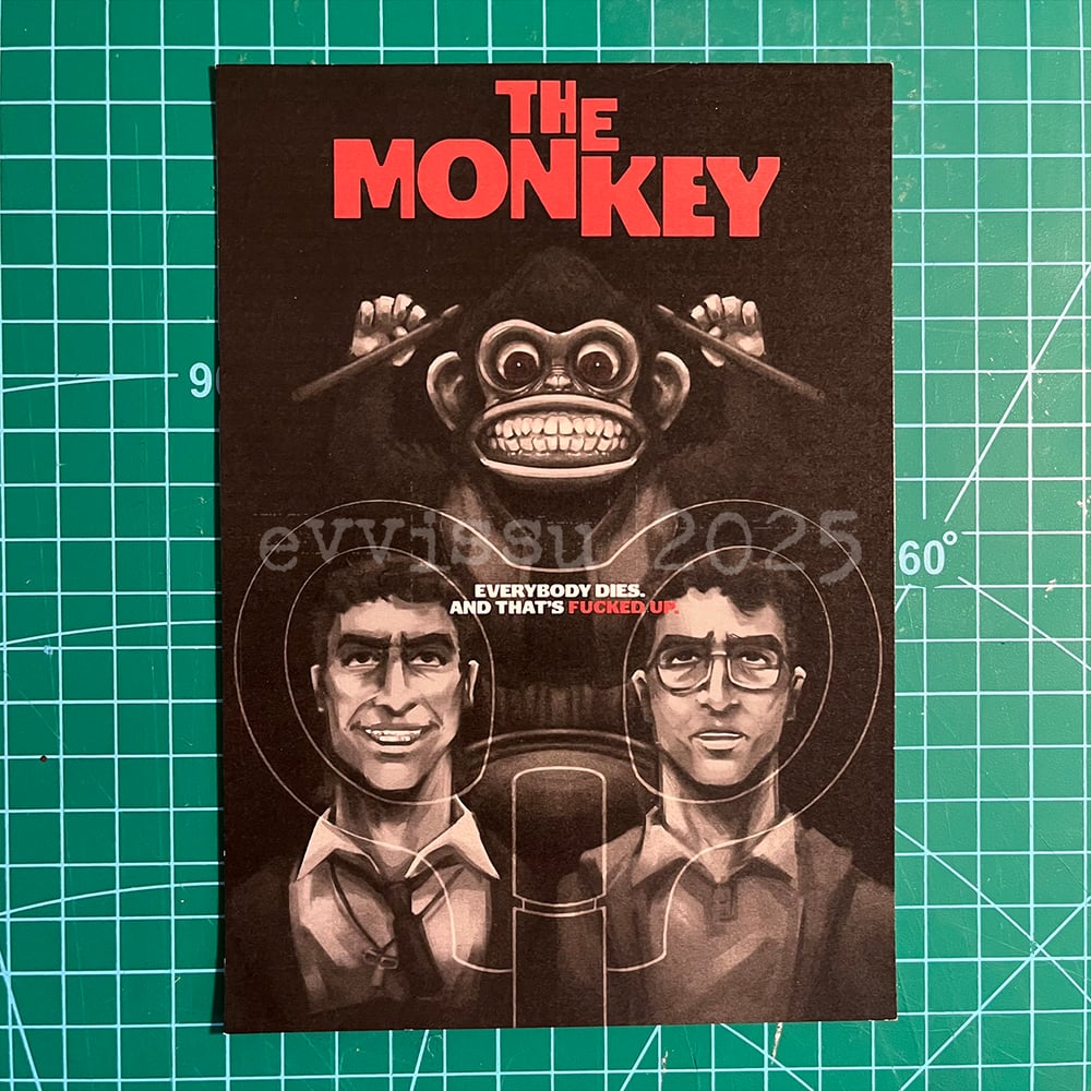 Image of THE MONKEY TWINS A5 PRINT