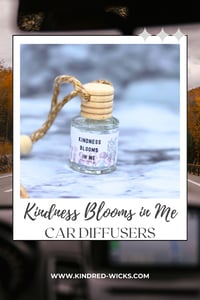 Kindness Blooms in Me Car Diffuser
