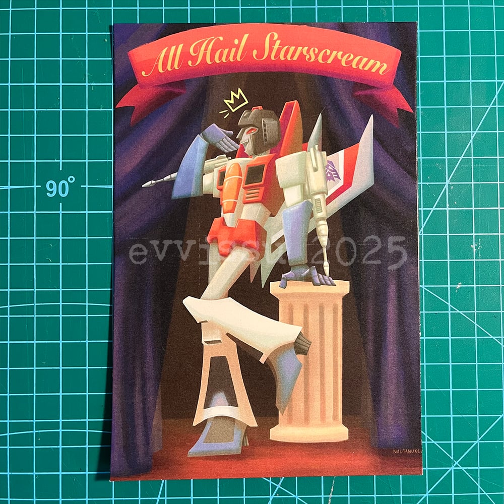 Image of STARSCREAM A5 PRINT