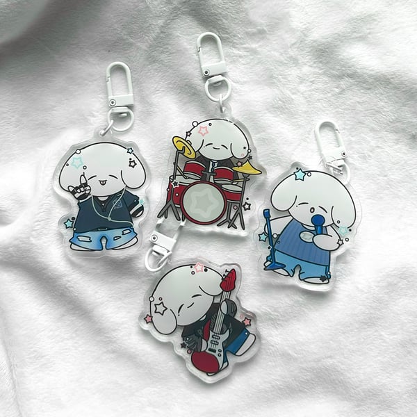 Image of My Puppy is a Rockstar Keychain Blind Bag