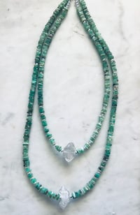 Image 1 of *new* CHRYSOPRASE + XL Herkimers
